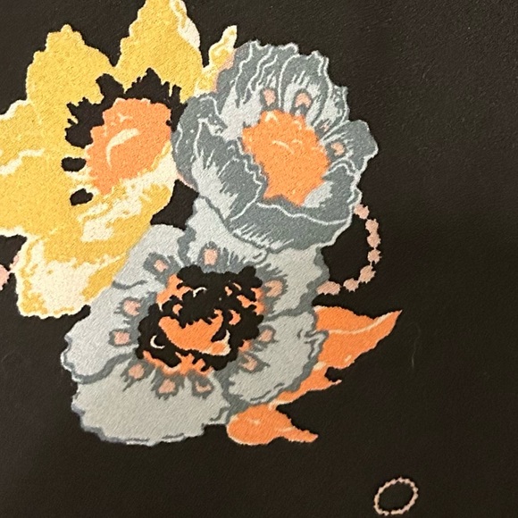 NWT FREE PEOPLE Black Floral Mini “Night Combo” Sunshadow Dress Size 4 - Picture 14 of 14